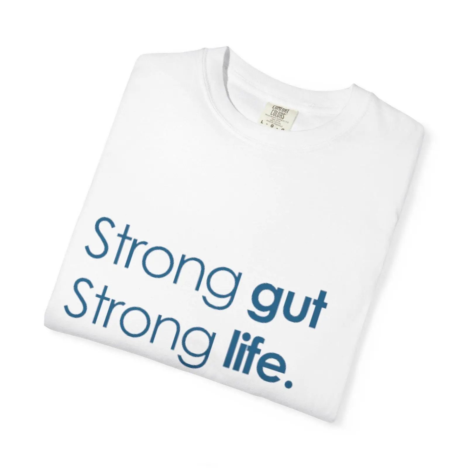 Strong Gut Life Slogan T Shirt - Health Wellness And Lifestyle のレビューと価格