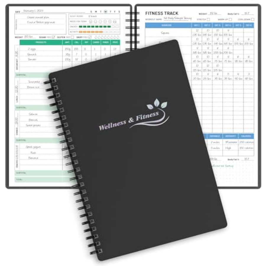 Wellness Planner and Fitness L - Health Wellness Journal Weight Loss のレビューと価格