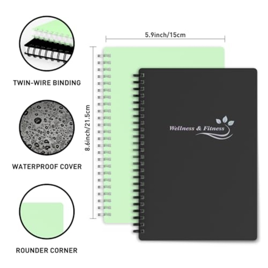 Wellness Planner and Fitness L - Health Wellness Journal Weight Loss のレビューと価格