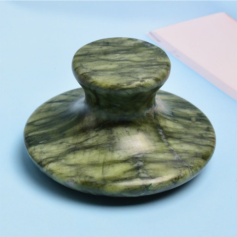 Natural Jade Mushroom Head Mas - Jade Gua Sha Tool のレビューと価格