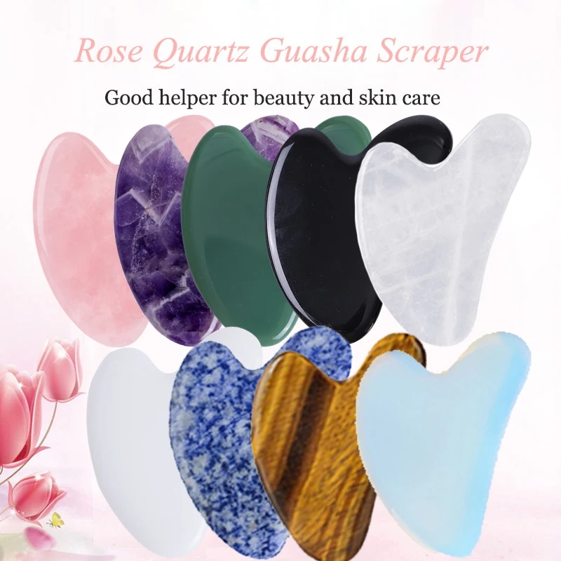 Natural Jade Gouache Scraper F - Jade Gua Sha Tool のレビューと価格