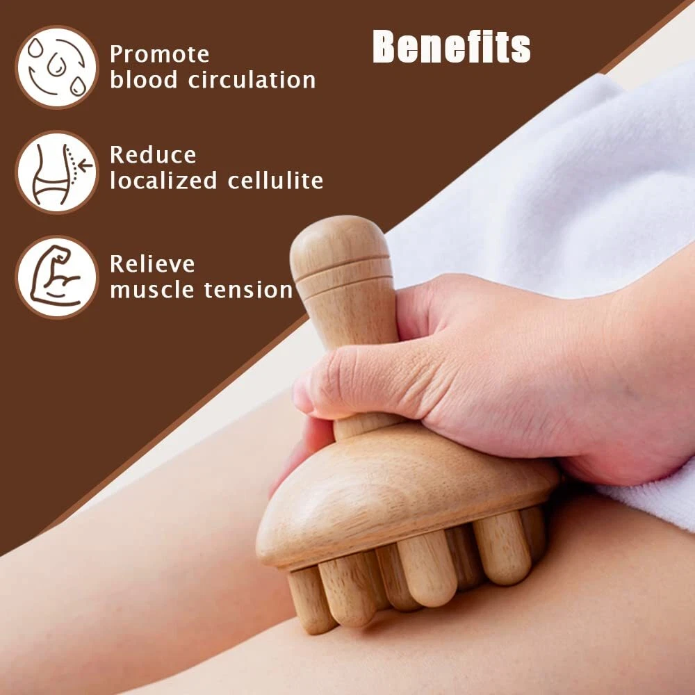 Wooden Mushroom Manual Massage - Health Wellness Massage のレビューと価格