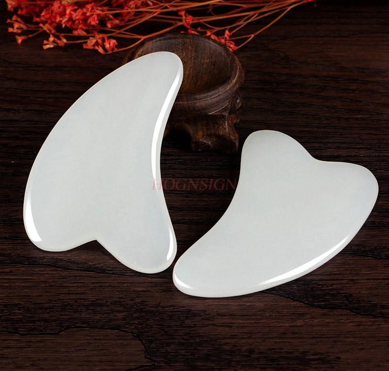 2pcs Natural jade facial shavi - Jade Gua Sha Tool のレビューと価格