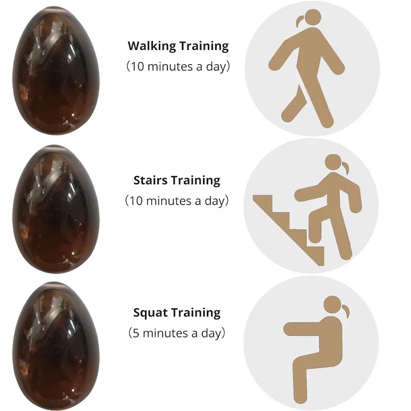 3pc/4pc Yoni Egg Women Kege Ex - Health Wellness Massage のレビューと価格