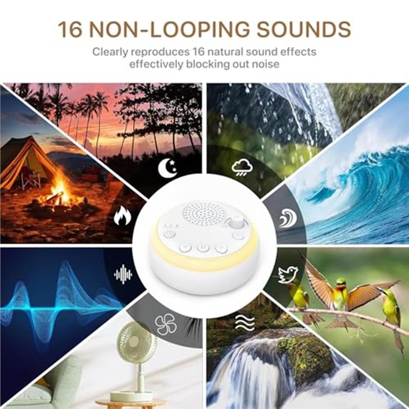 CYGJ-Sleep Aid Sound Machine F - White Noise Machine Sleep のレビューと価格