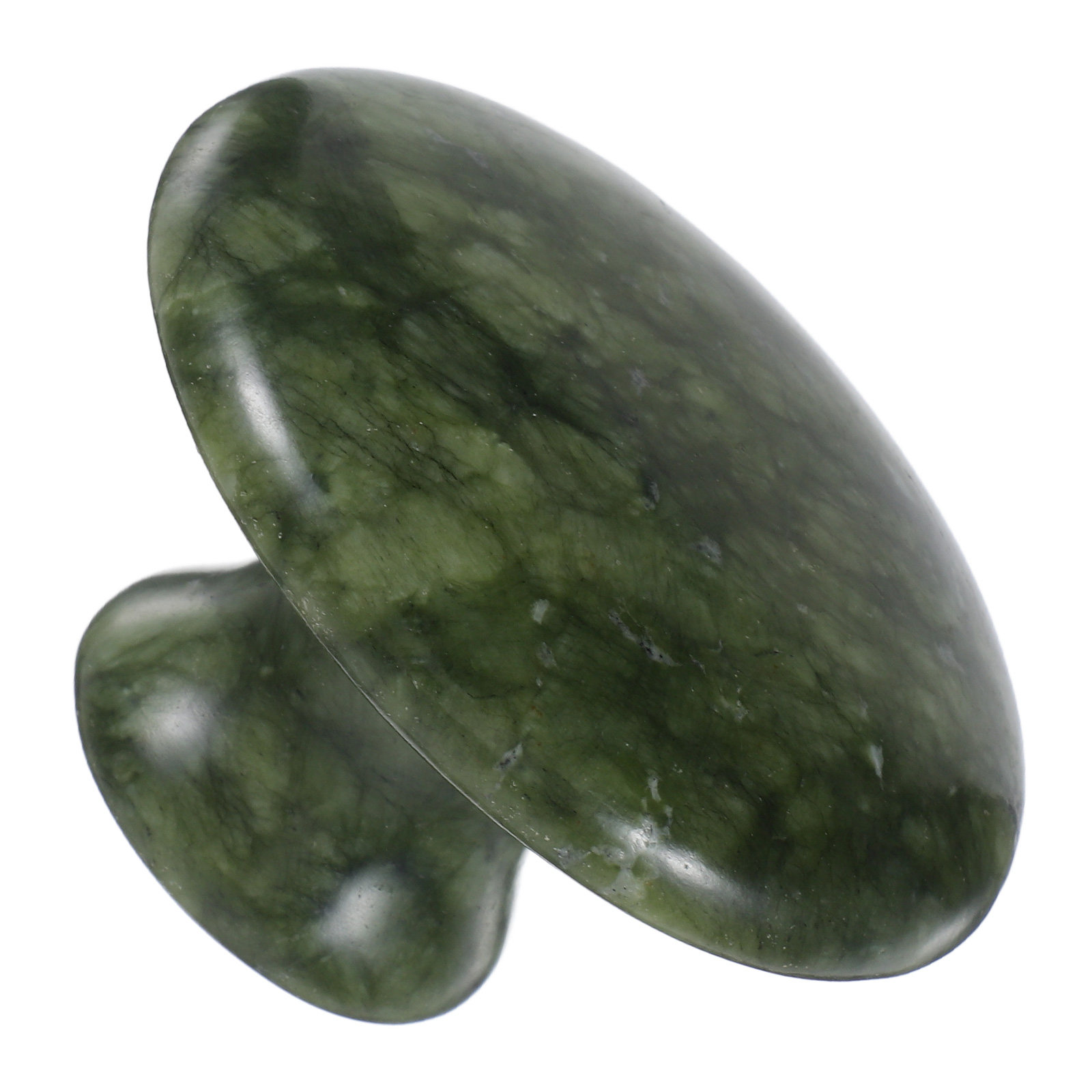 Mushroom Head Massage Stone Xi - Jade Gua Sha Tool のレビューと価格
