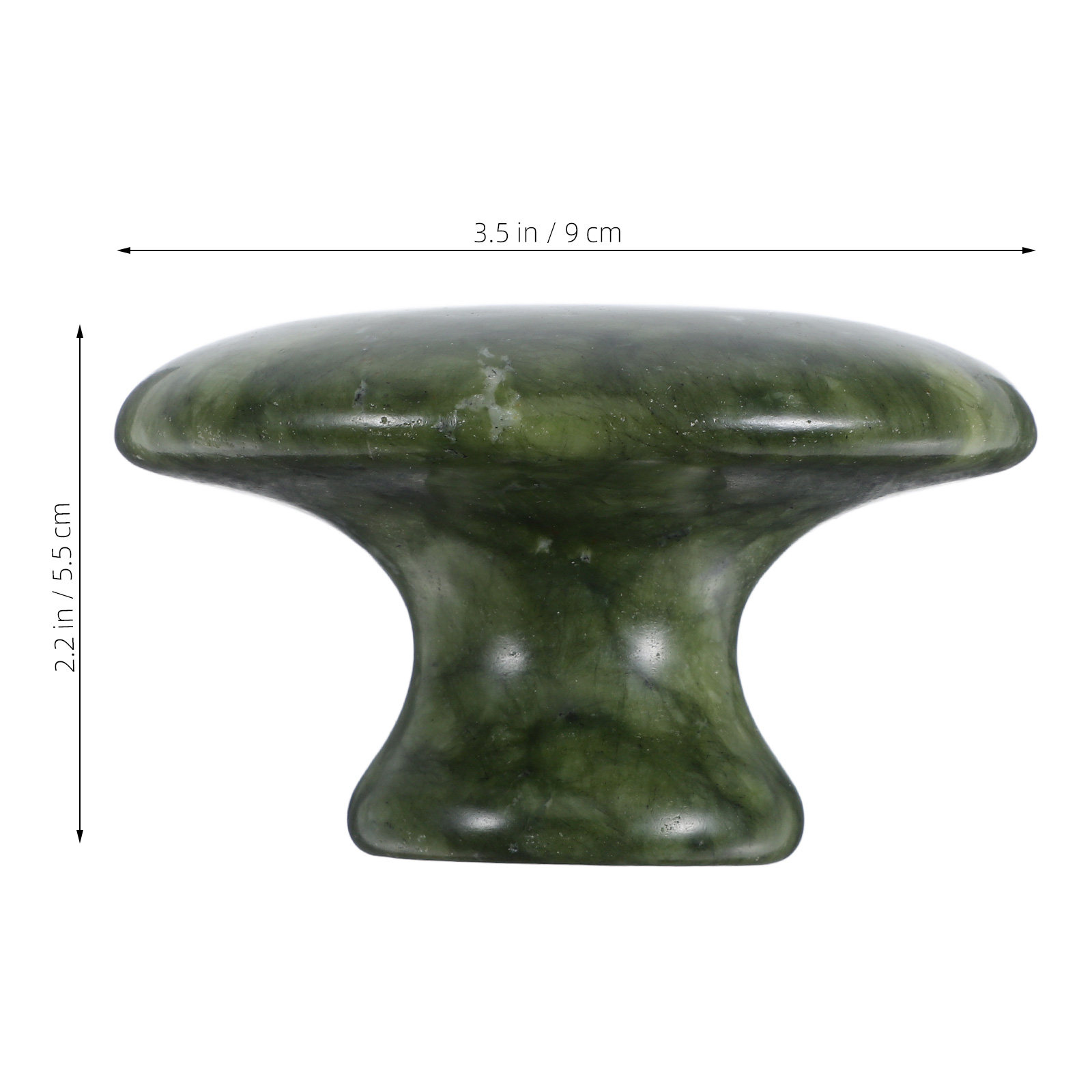 Mushroom Head Massage Stone Xi - Jade Gua Sha Tool のレビューと価格