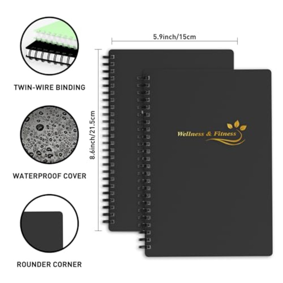 Wellness Planner and Fitness L - Health Wellness Journal Weight Loss のレビューと価格