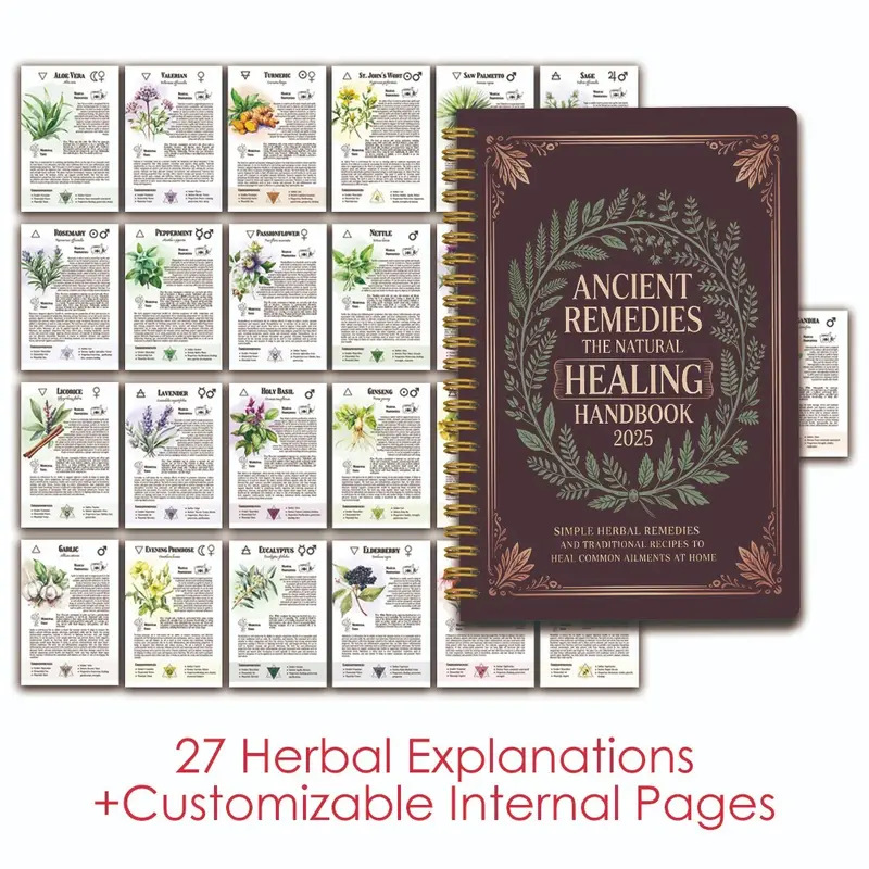 Natural Remedies Handbook with - Health & Wellness Photos のレビューと価格