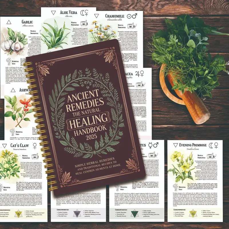 Natural Remedies Handbook with - Health & Wellness Photos のレビューと価格