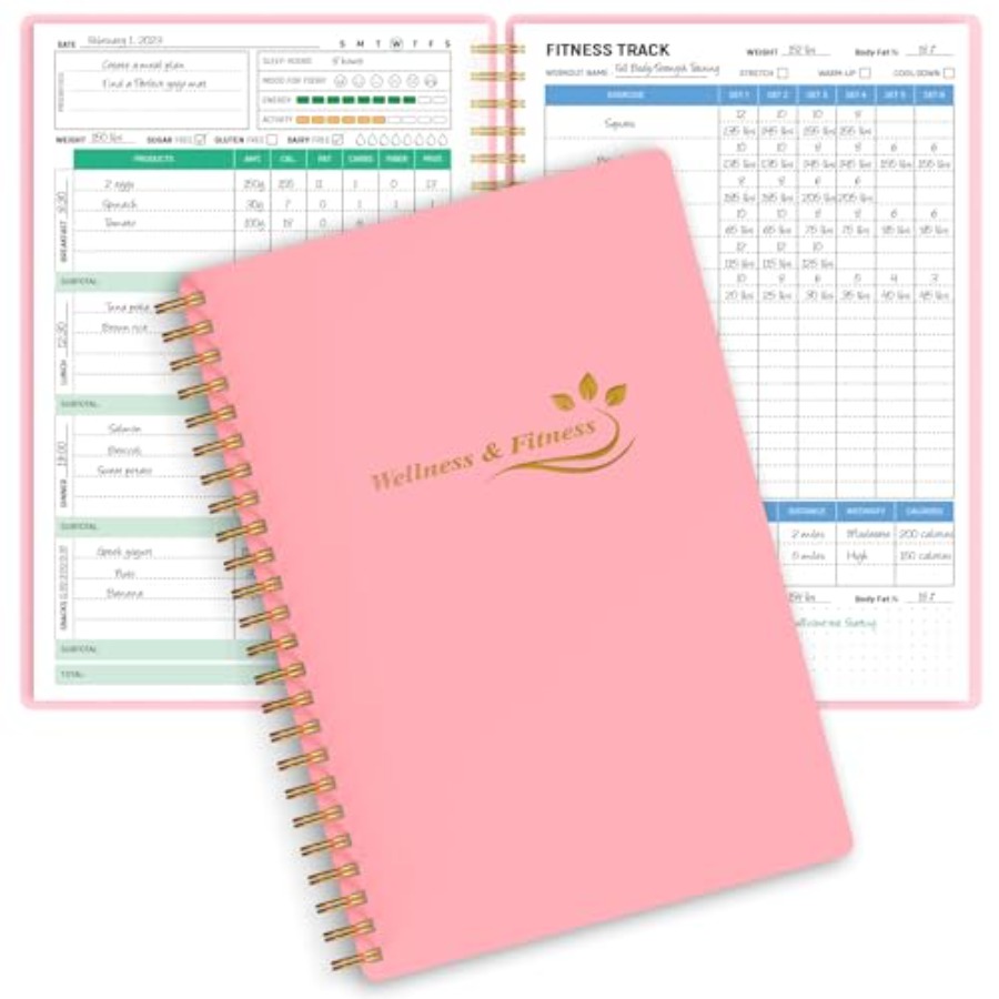 Wellness Planner and Fitness L - Health Wellness Journal Weight Loss のレビューと価格
