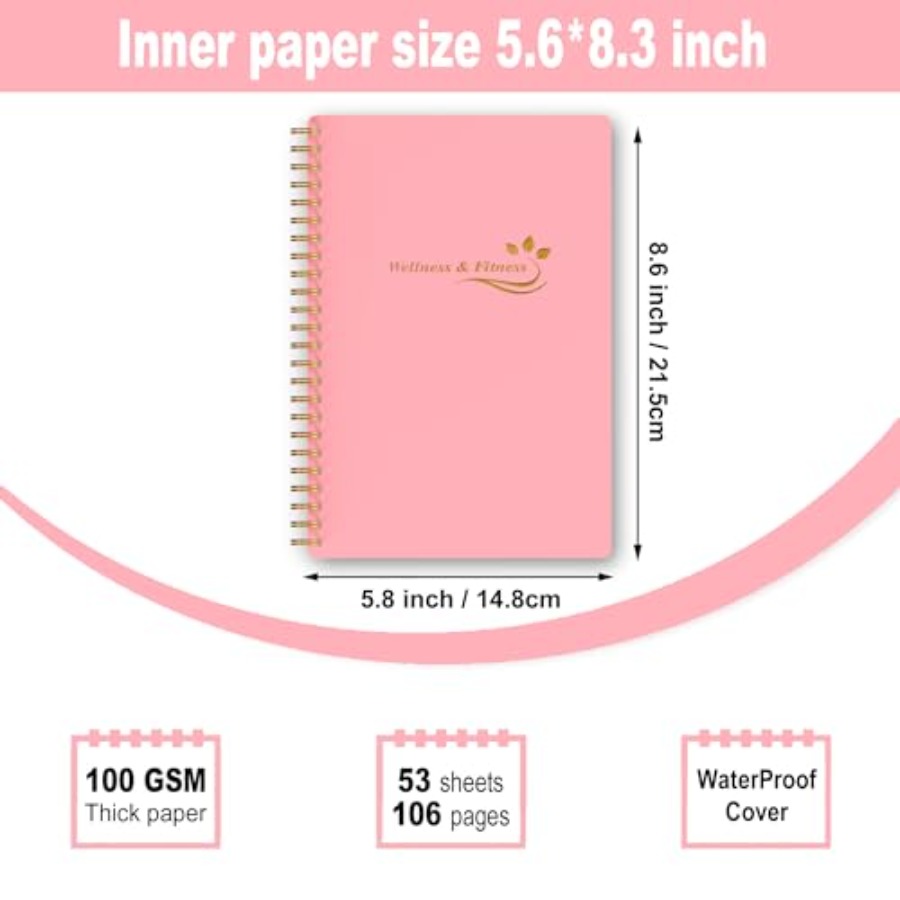 Wellness Planner and Fitness L - Health Wellness Journal Weight Loss のレビューと価格