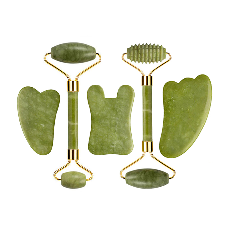 Natural Jade Roller Gua Sha Ma - Jade Gua Sha Tool のレビューと価格