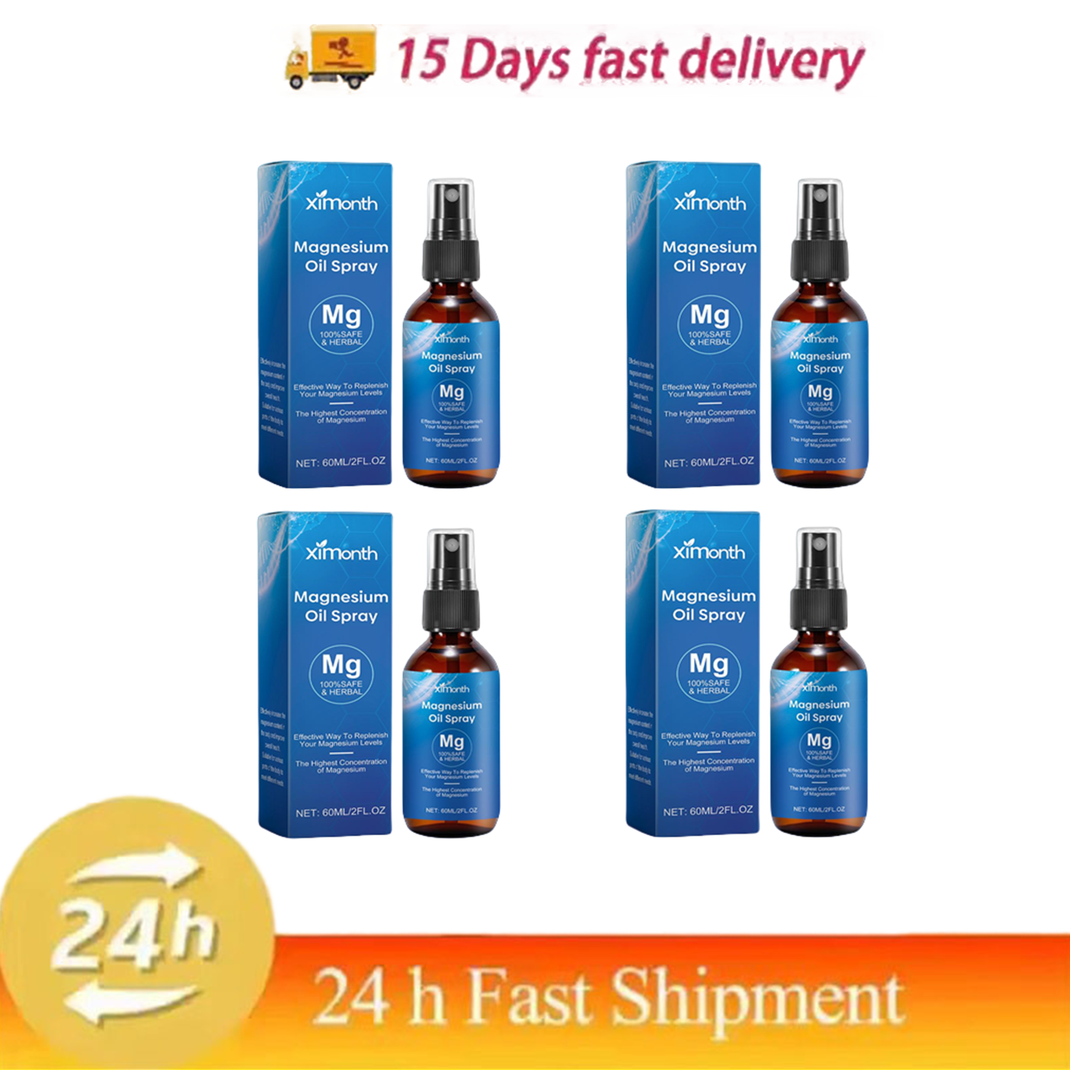 Pure Magnesium Oil Spray Natur - Bath Salts Magnesium のレビューと価格