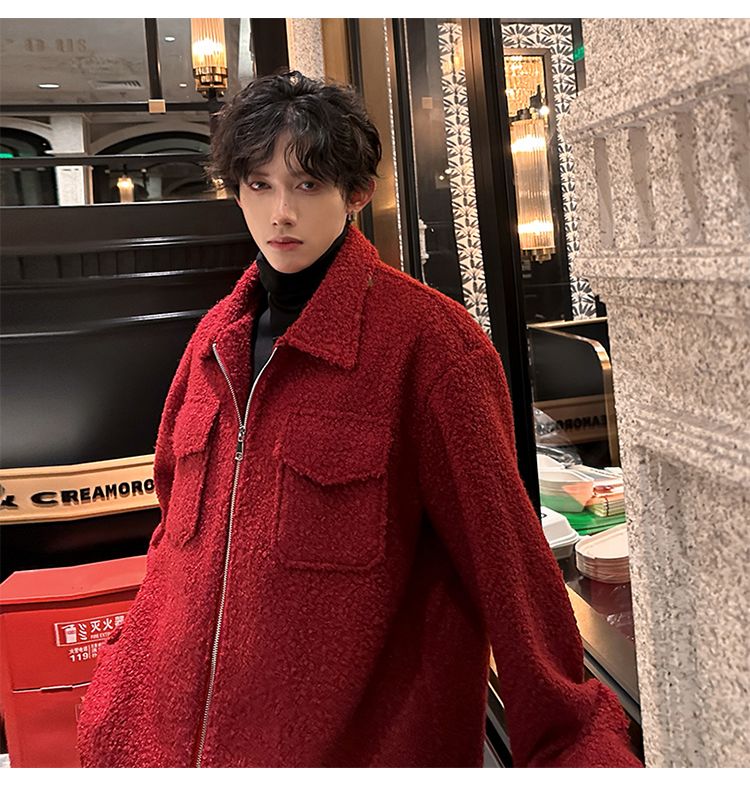 Wool Blend Jacket Man Green Me - Health Wellness And Lifestyle のレビューと価格