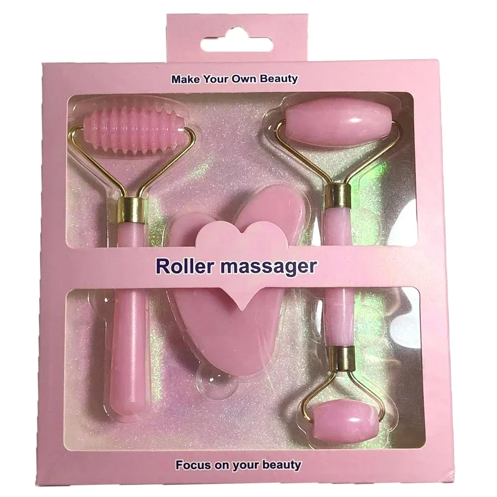 Resin Roller Massager for Face - Jade Gua Sha Tool のレビューと価格