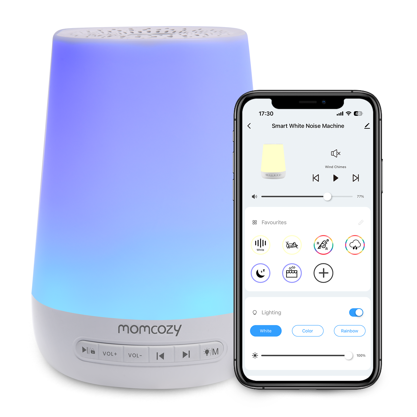 Momcozy Baby White Noise Sound - White Noise Machine Sleep のレビューと価格