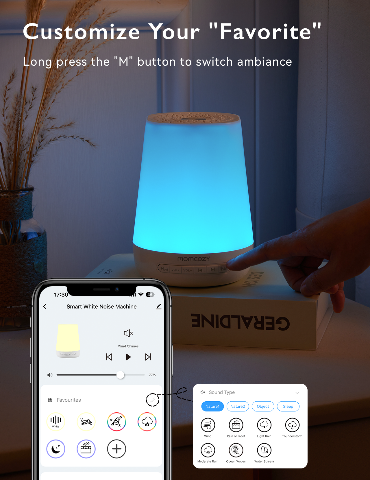 Momcozy Baby White Noise Sound - White Noise Machine Sleep のレビューと価格