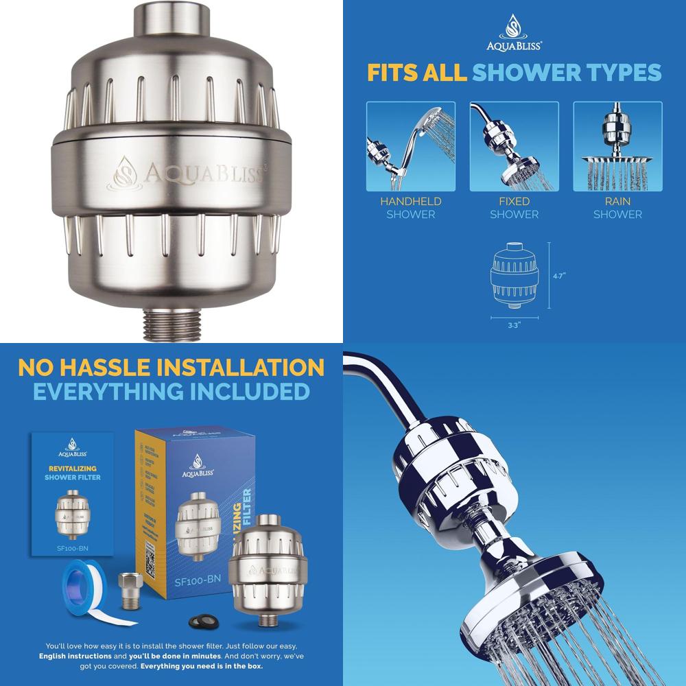 High Output AquaBliss Shower F - Health & Wellness Photos のレビューと価格