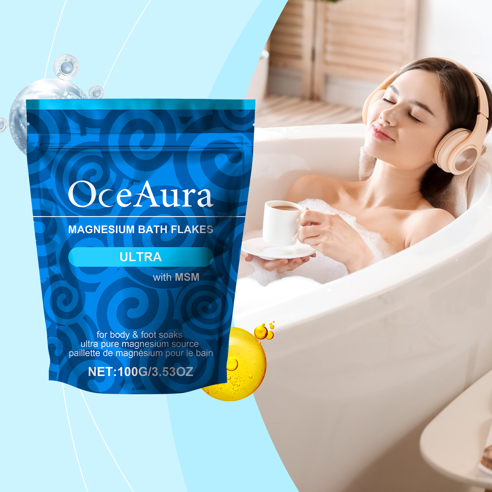 Magnesium Bath Salt Exfoliator - Bath Salts Magnesium のレビューと価格