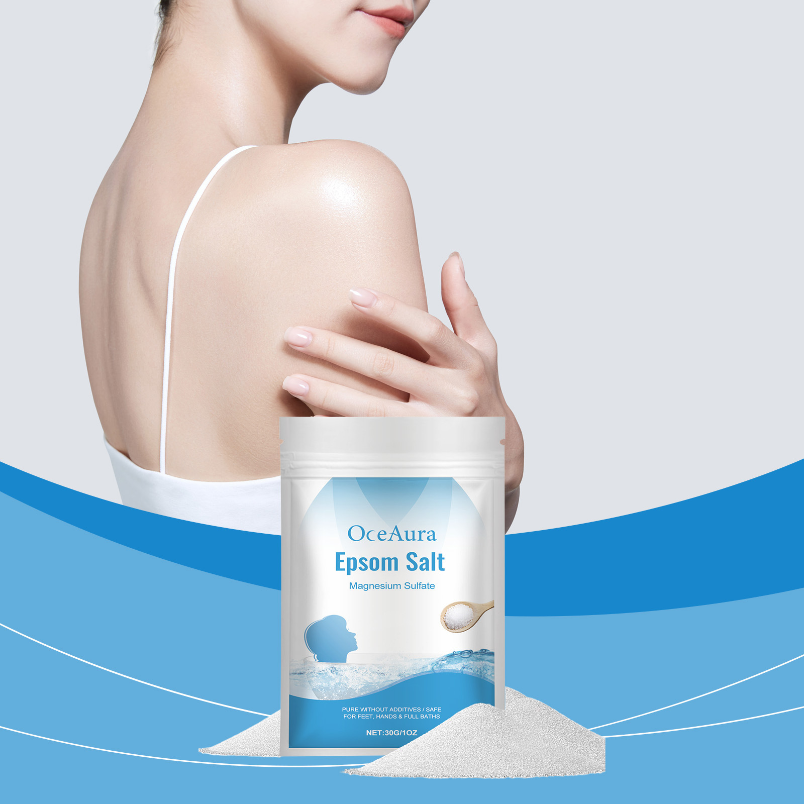 Epsom Salt Magnesium Sulfate M - Bath Salts Magnesium のレビューと価格