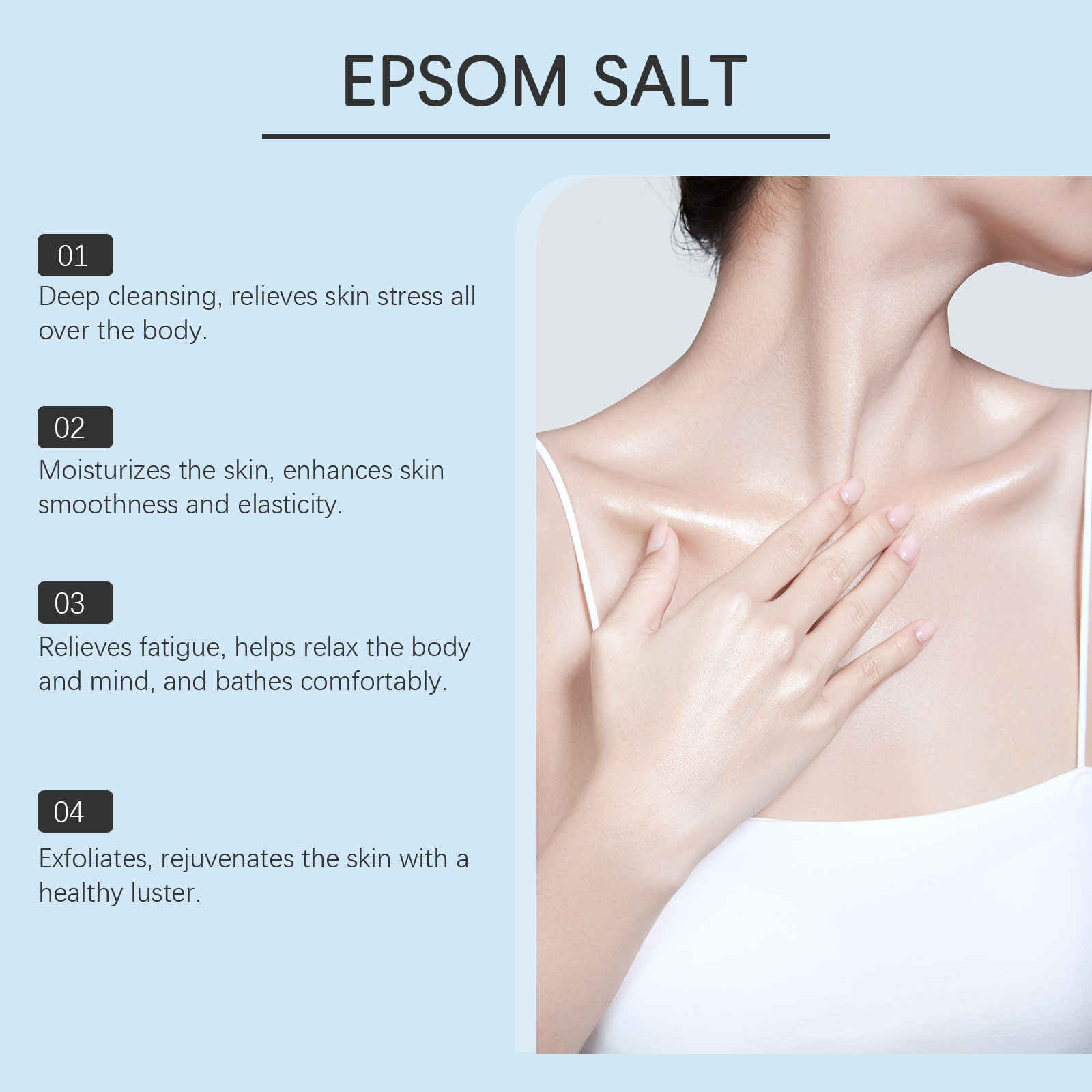 Epsom Salt Magnesium Sulfate M - Bath Salts Magnesium のレビューと価格