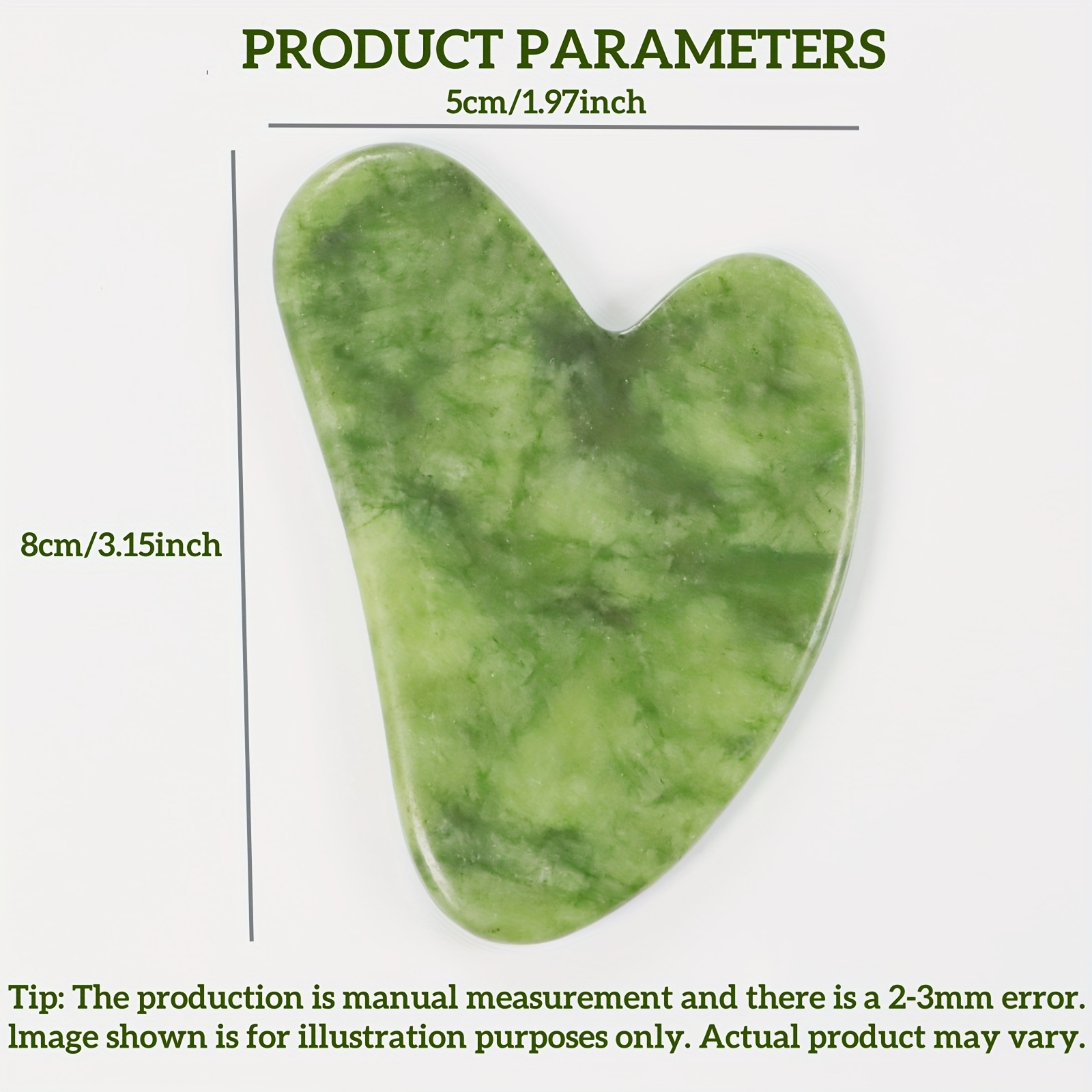 Facial Gua Sha Tool Jade Guash - Jade Gua Sha Tool のレビューと価格