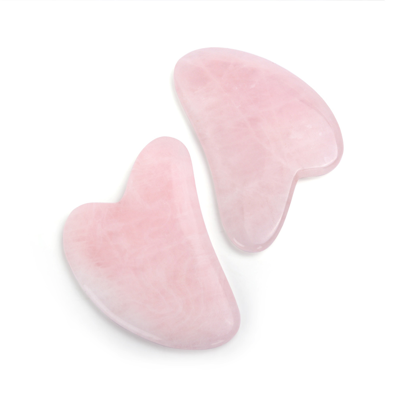 Rose Quartz Jade Guasha Massag - Jade Gua Sha Tool のレビューと価格