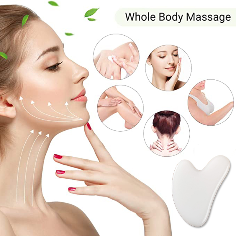 Natural White Jade Gua Sha Boa - Jade Gua Sha Tool のレビューと価格