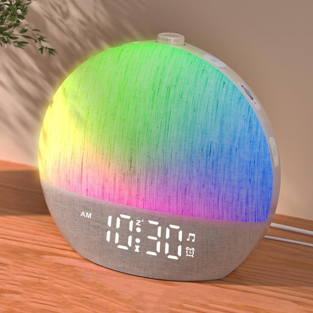 Wake Up Light Sunrise Alarm Cl - White Noise Machine Sleep のレビューと価格